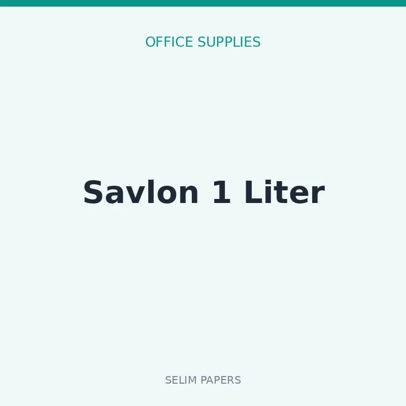 Savlon 1 Liter