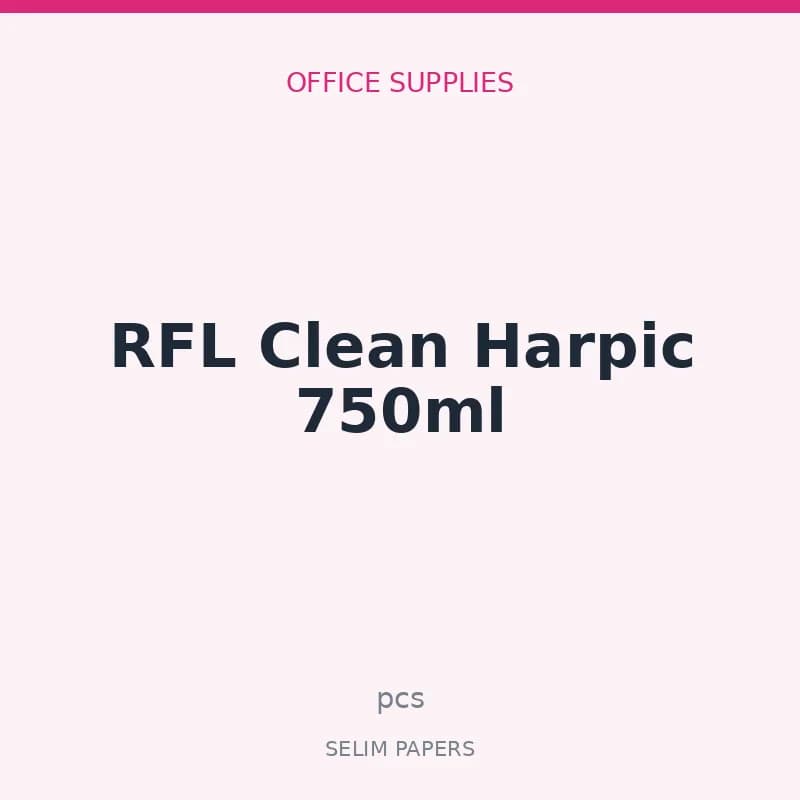 RFL Clean Harpic 750ml - Image 1