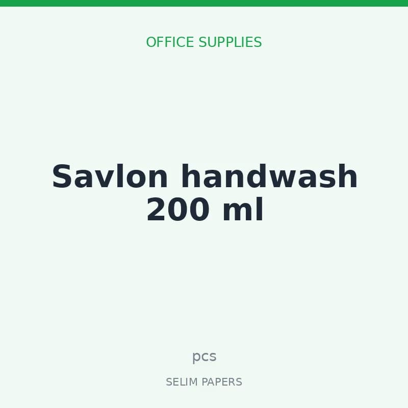 Savlon handwash 200 ml