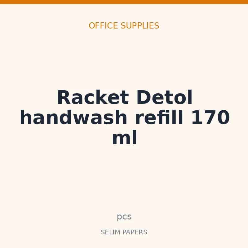 Racket Detol handwash refill 170 ml - Image 1