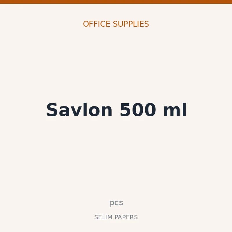 Savlon 500 ml - Image 1