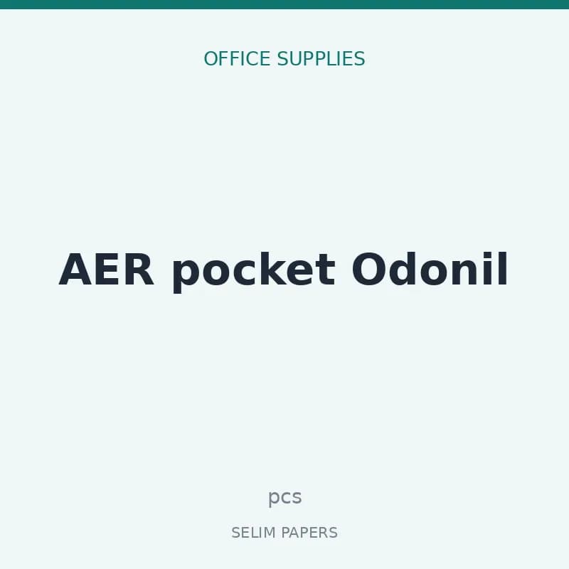 AER pocket Odonil
