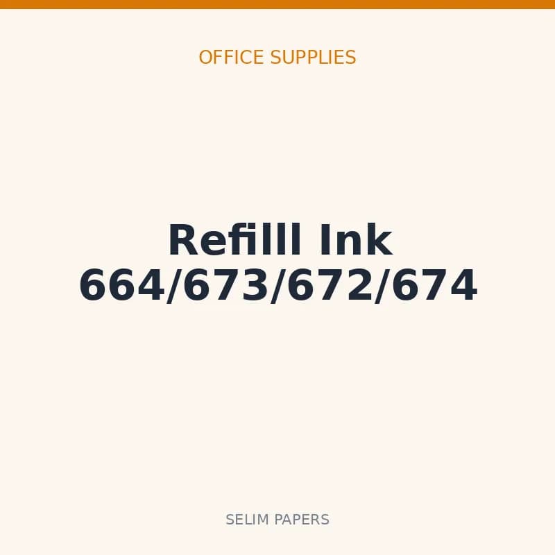 Refilll Ink 664/673/672/674 - Image 1
