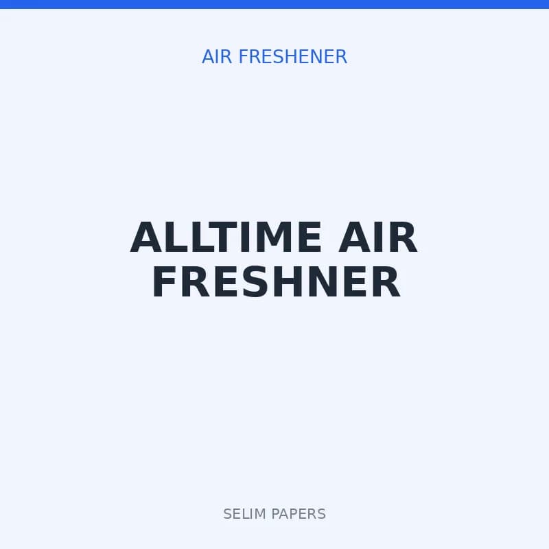 ALLTIME AIR FRESHNER - Image 1