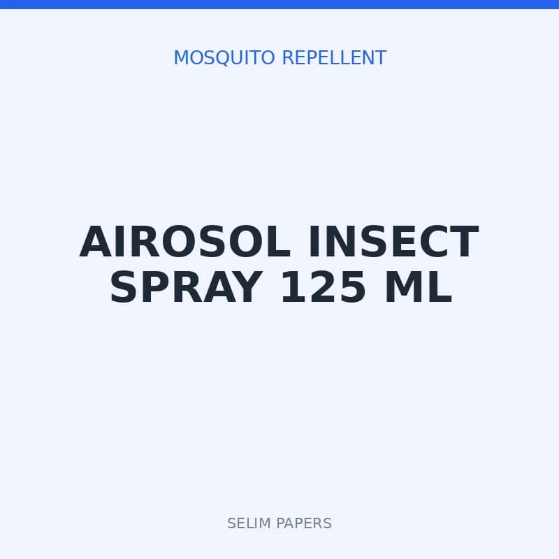 AIROSOL INSECT SPRAY 125 ML - Image 1