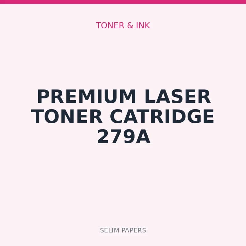 PREMIUM LASER TONER CATRIDGE 279A - Image 1