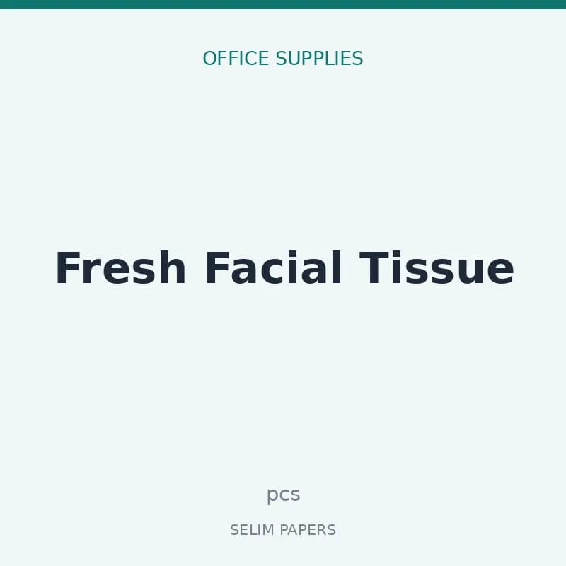 Fresh Facial Tissue - Image 1