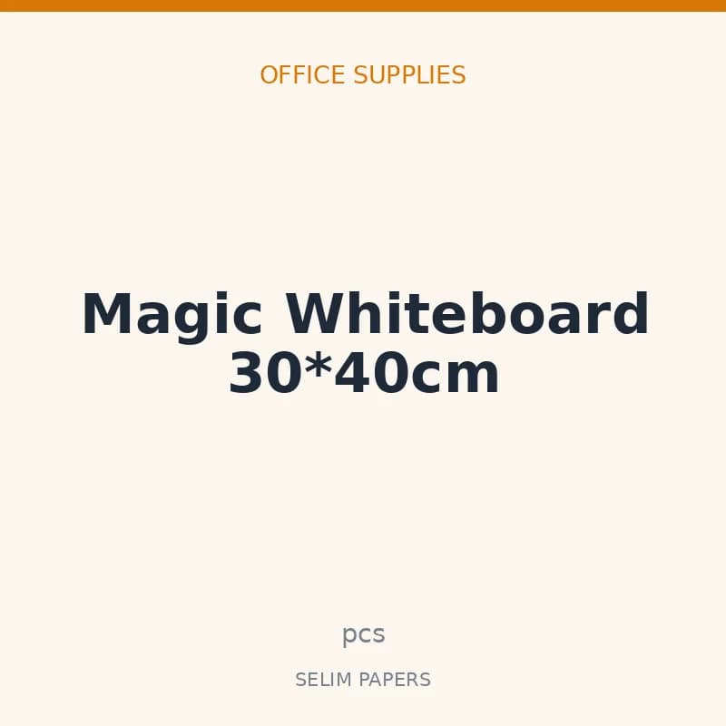 Magic Whiteboard 30*40cm - Image 1