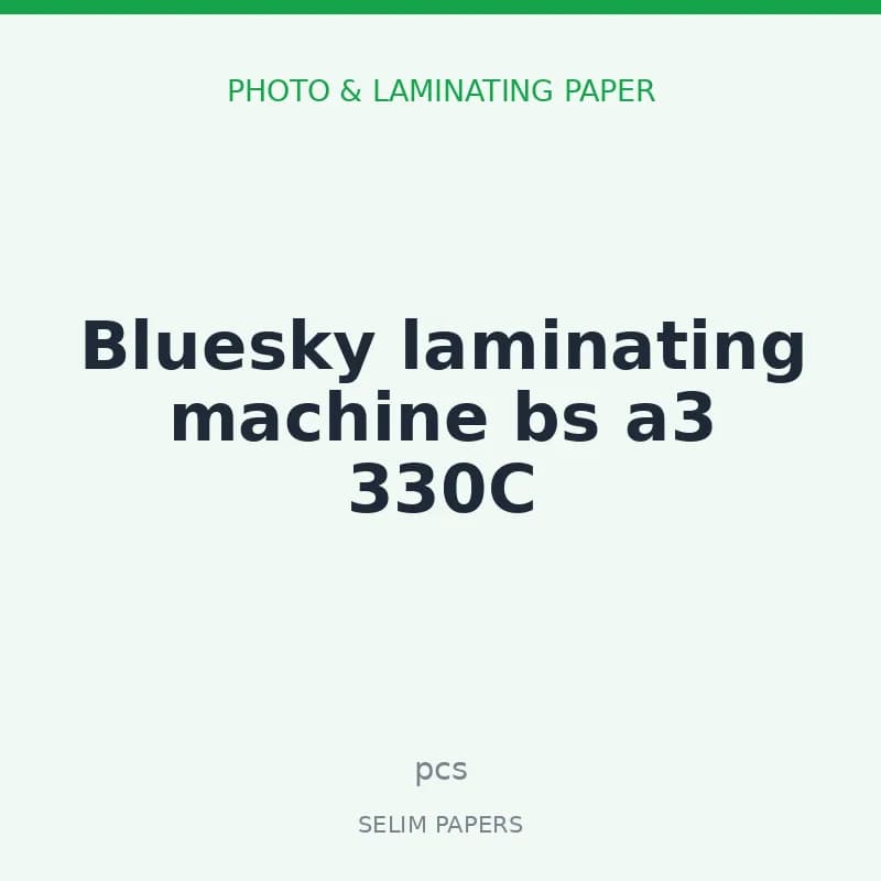 Bluesky laminating machine bs a3 330C