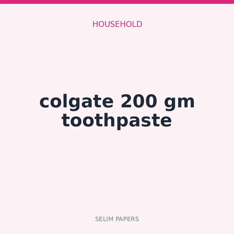 colgate 200 gm toothpaste - Image 1