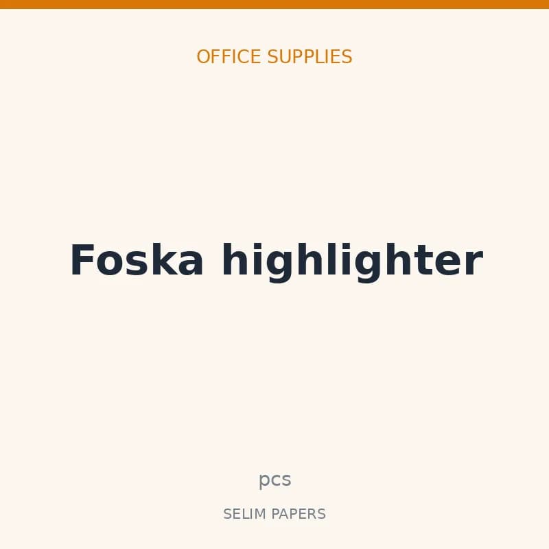 Foska highlighter - Image 1