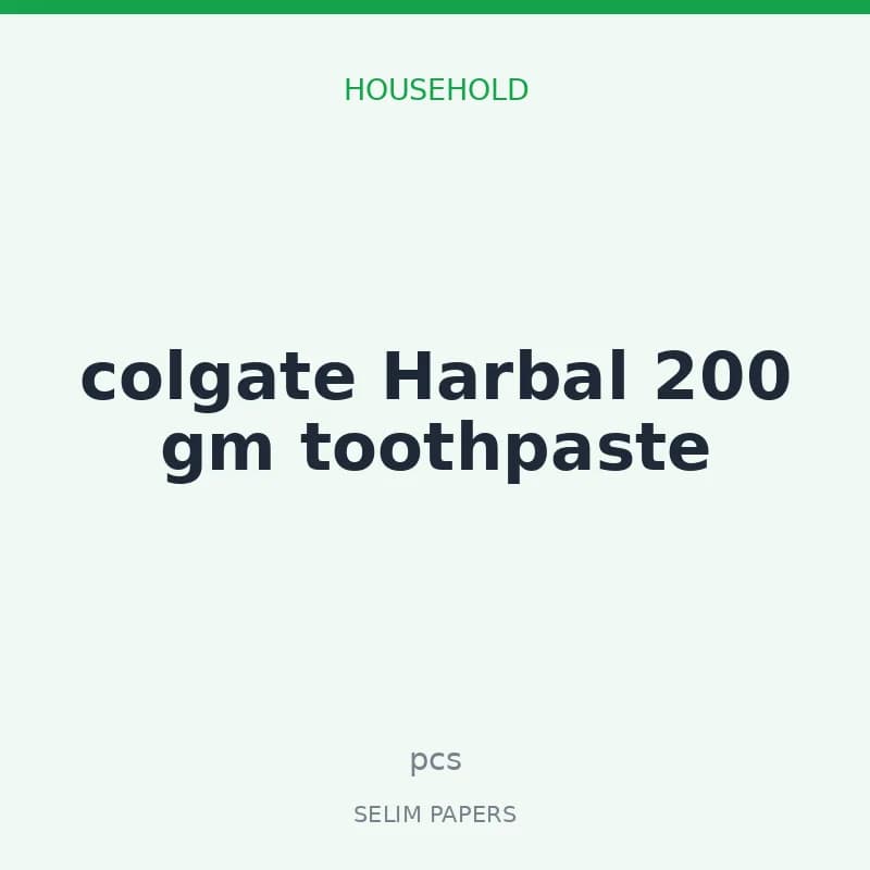 colgate Harbal 200 gm toothpaste - Image 1