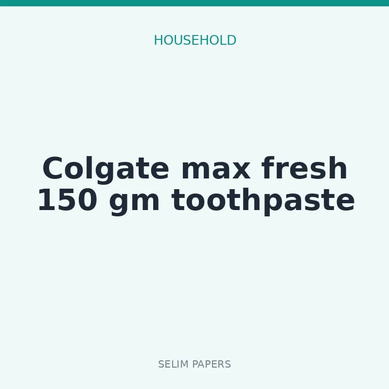 Colgate max fresh 150 gm toothpaste - Image 1