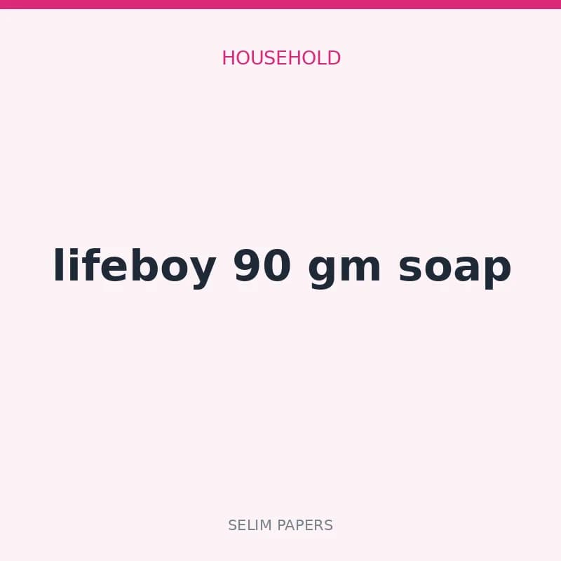 lifeboy 90 gm soap - Image 1