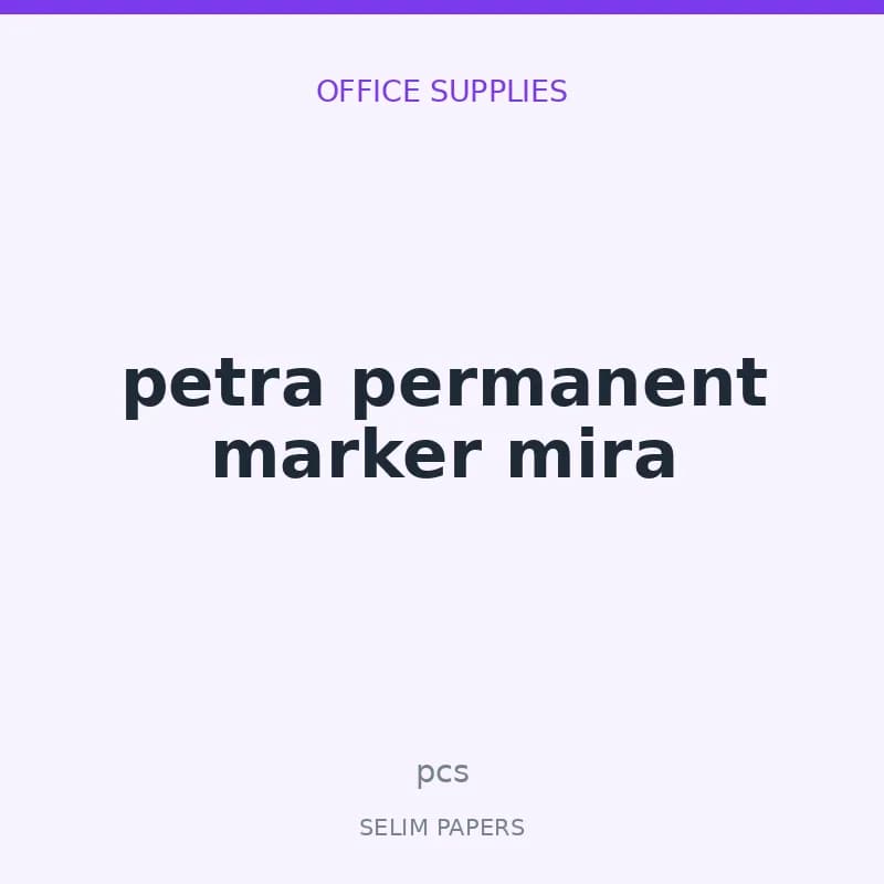 petra permanent marker mira - Image 1