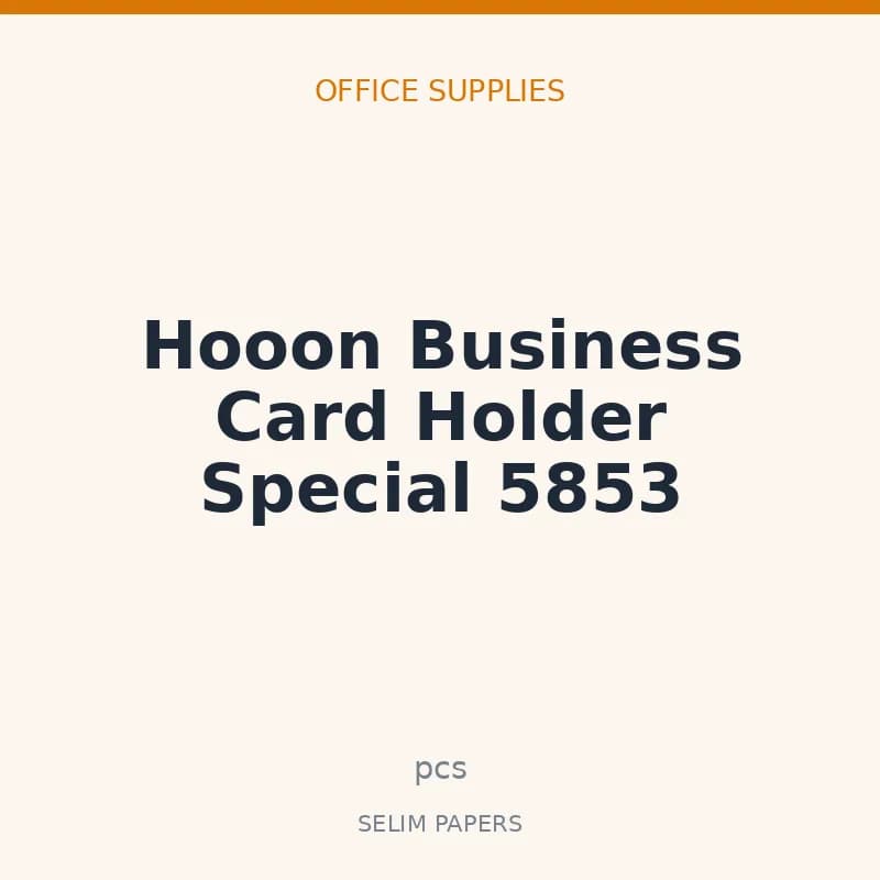 Hooon Business Card Holder Special 5853 - Image 1