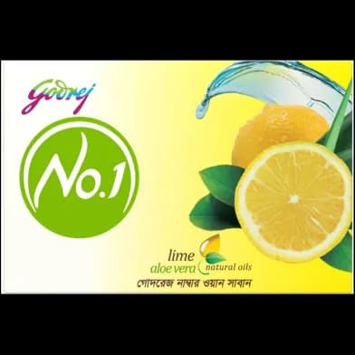 Godrej lime aloe vera 100g soap - Image 1
