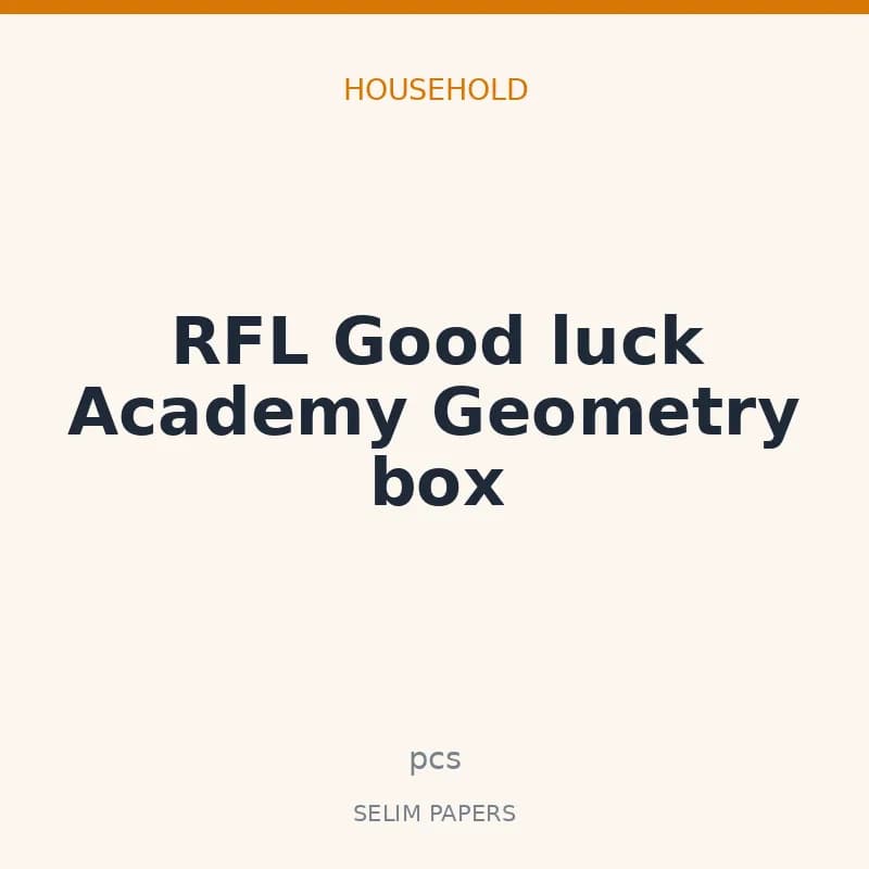 RFL Good luck Academy Geometry box - Image 1