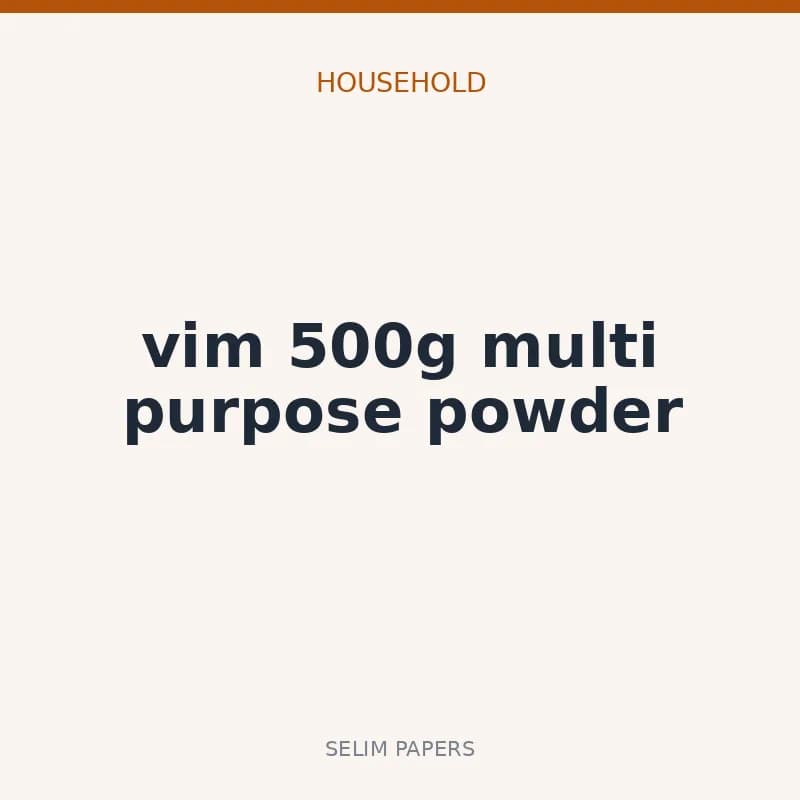 vim 500g multi purpose powder - Image 1