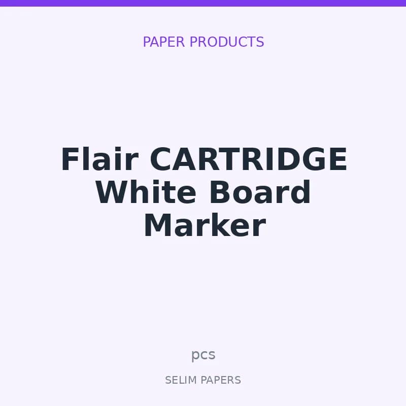 Flair CARTRIDGE White Board Marker - Image 1