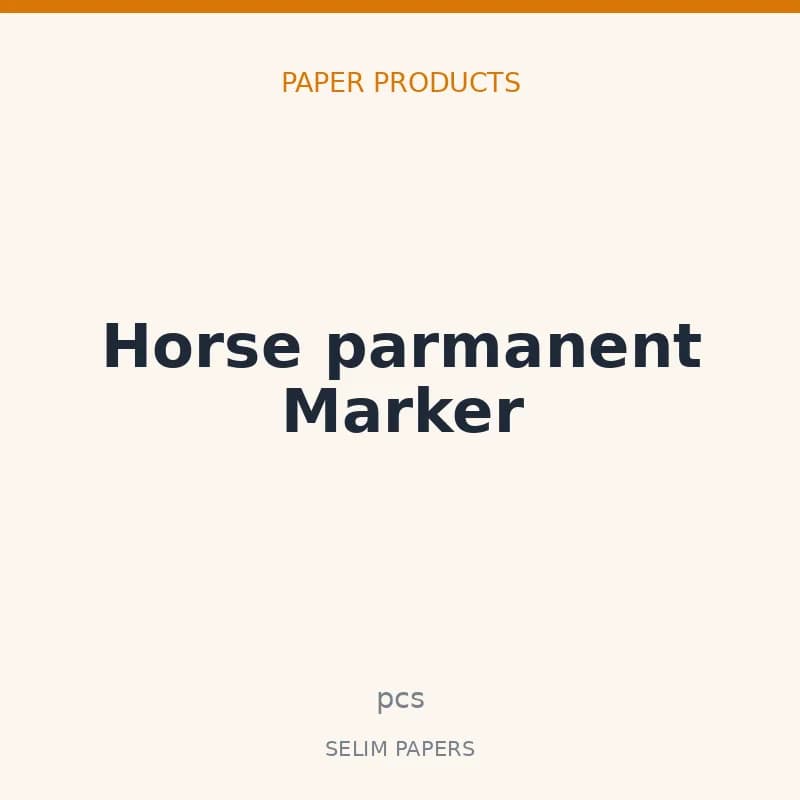 Horse parmanent Marker - Image 1