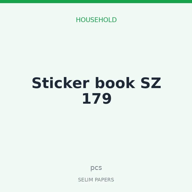 Sticker book SZ 179 - Image 1