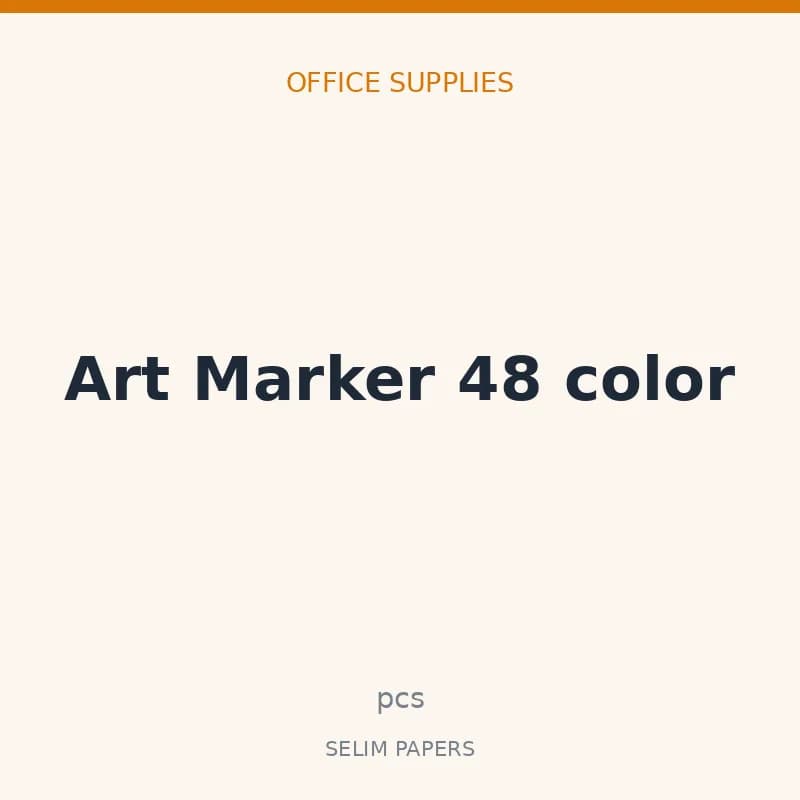Art Marker 48 color - Image 1