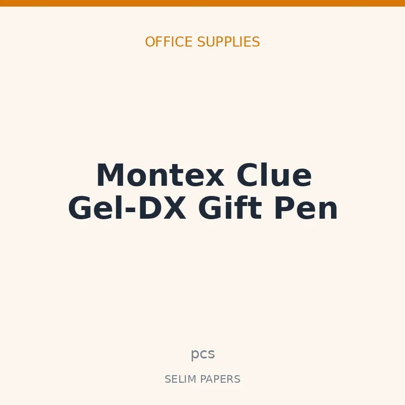 Montex Clue Gel-DX Gift Pen - Image 1