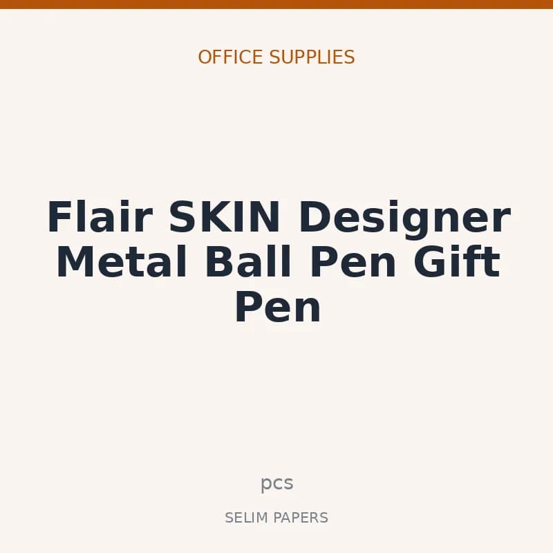 Flair SKIN Designer Metal Ball Pen Gift Pen - Image 1