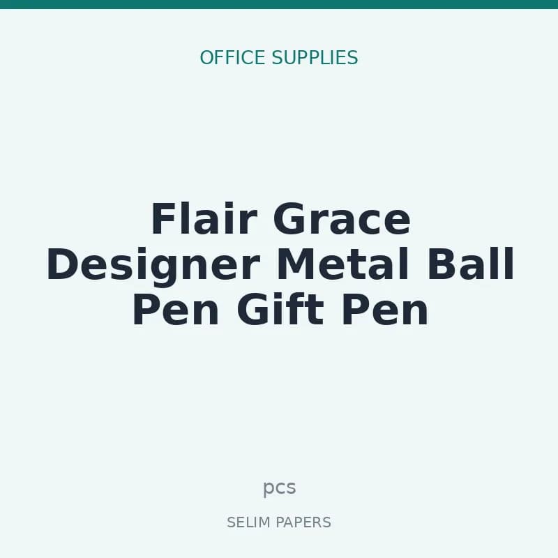 Flair Grace Designer Metal Ball Pen Gift Pen - Image 1
