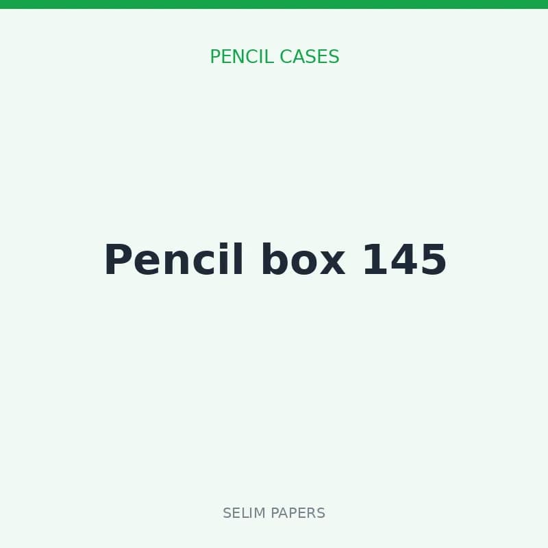 Pencil box 145 - Image 1