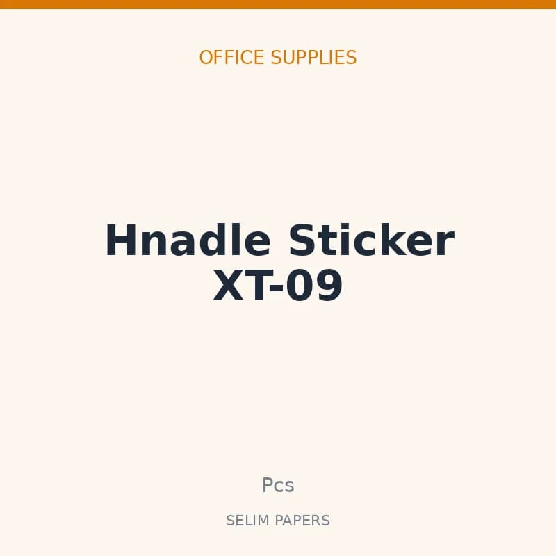 Hnadle Sticker XT-09 - Image 1