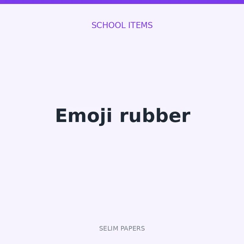 Emoji rubber - Image 1