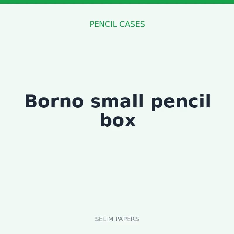 Borno small pencil box