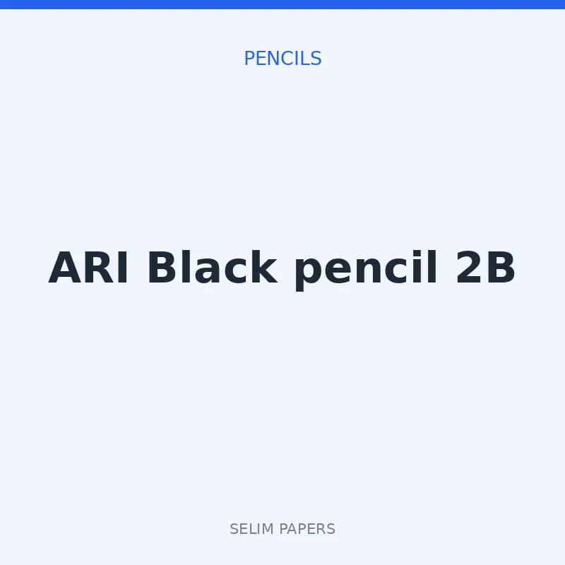 ARI Black pencil 2B - Image 1