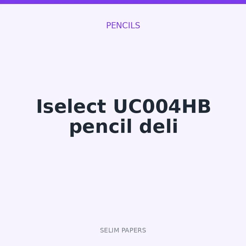 Iselect UC004HB pencil deli - Image 1