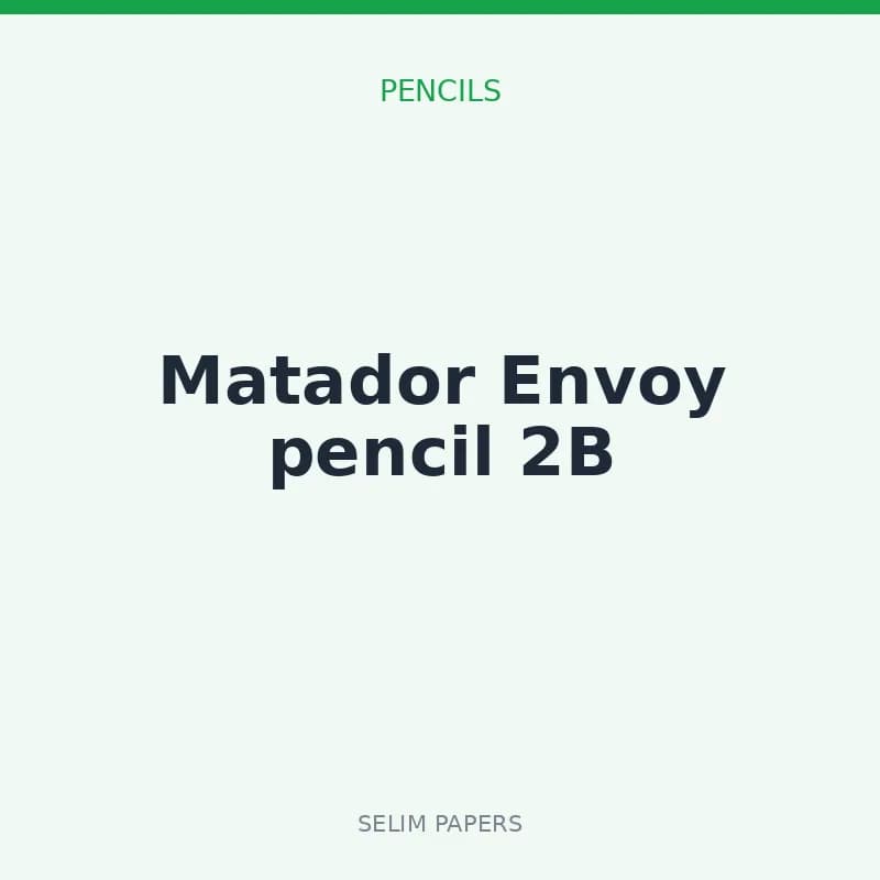 Matador Envoy pencil 2B - Image 1