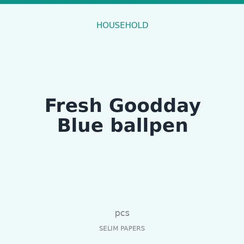 Fresh Goodday Blue ballpen - Image 1