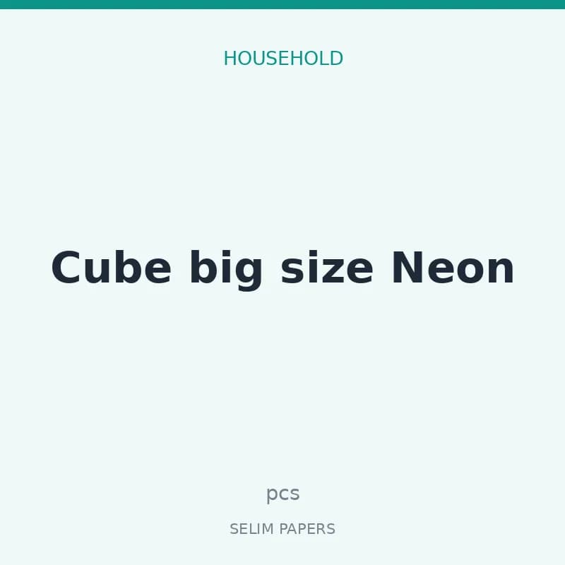 Cube big size Neon - Image 1