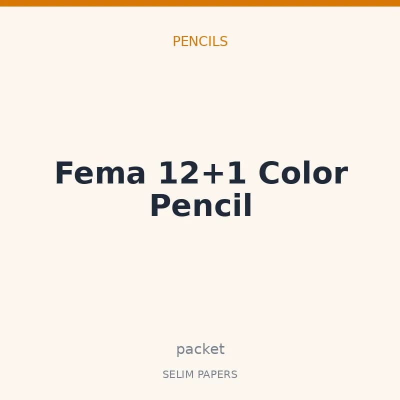 Fema 12+1 Color Pencil - Image 1