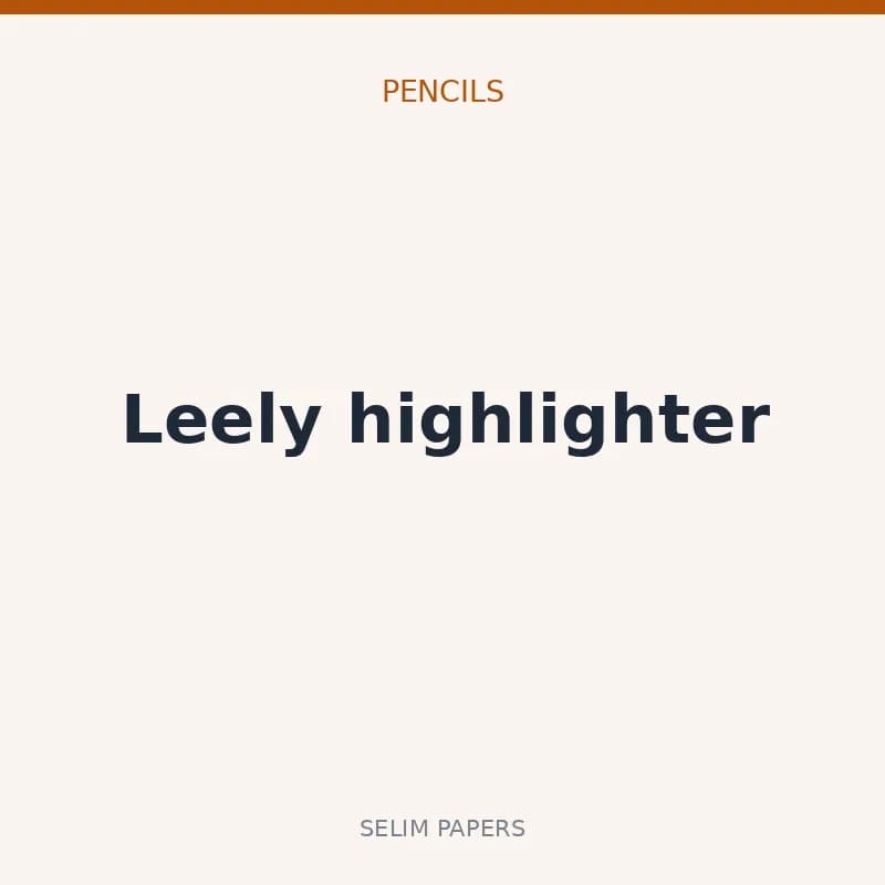 Leely highlighter - Image 1