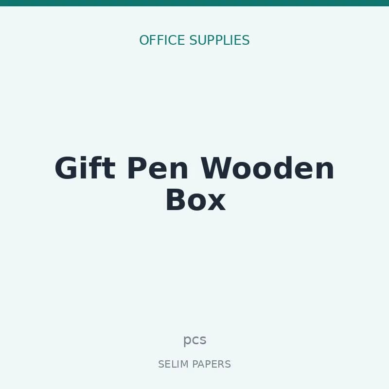 Gift Pen Wooden Box - Image 1
