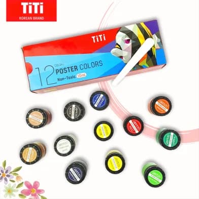 Titi 12 color poster color - Image 1