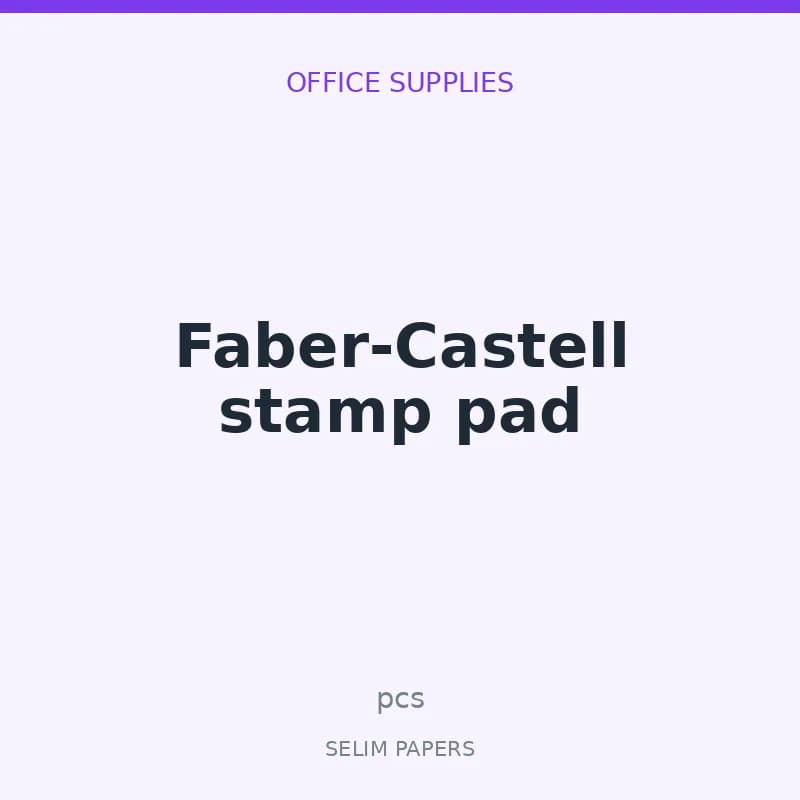 Faber-Castell stamp pad - Image 1