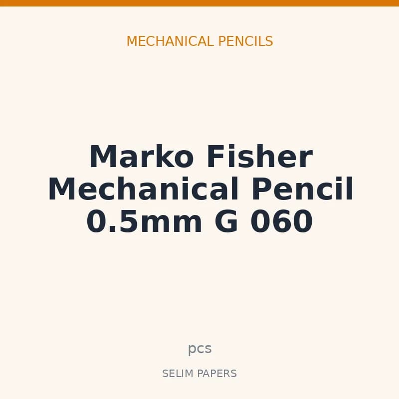 Marko Fisher Mechanical Pencil 0.5mm G 060