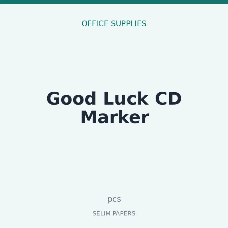 Good Luck CD Marker - Image 1