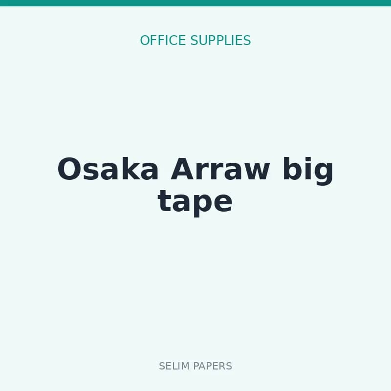 Osaka Arraw big tape - Image 1