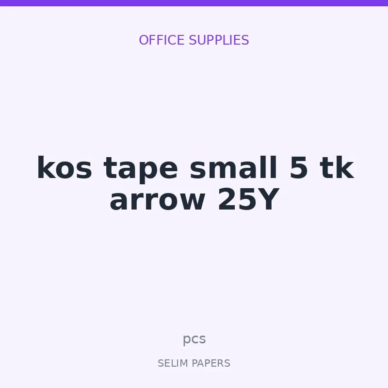 kos tape small 5 tk arrow 25Y - Image 1
