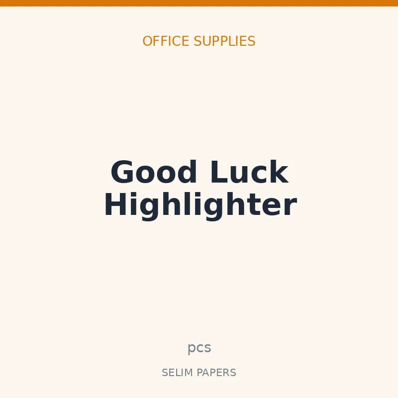 Good Luck Highlighter - Image 1