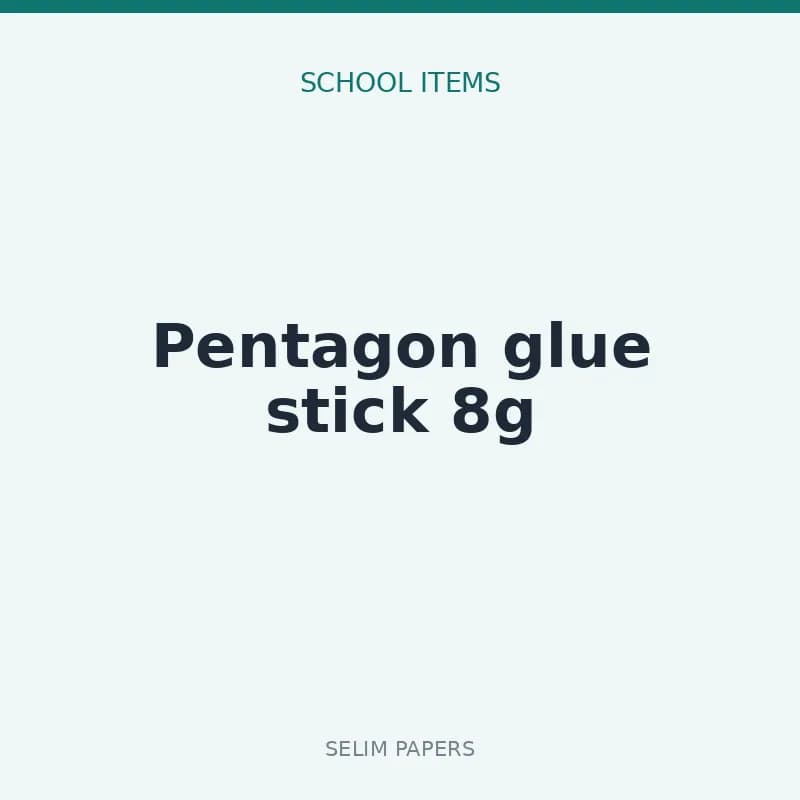 Pentagon glue stick 8g